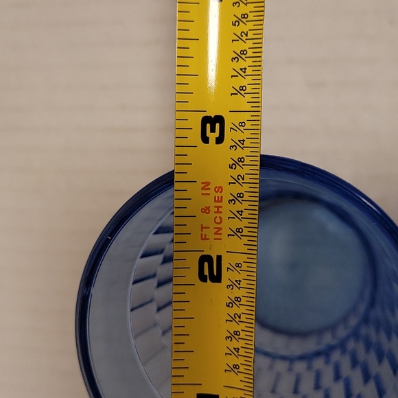 Set of 6 Small Plastic Vintage Oatmeal Glasses - Picture 11 of 11